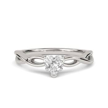 0.10ct VS/F-G Round Natural Diamond Wedding Ring
