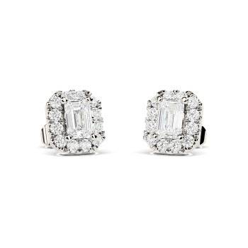 0.50ct VS/E-F Petite Round Natural Diamond Shoulder Set Ring