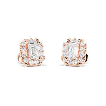 0.50ct VS/E-F Petite Round Natural Diamond Shoulder Set Ring