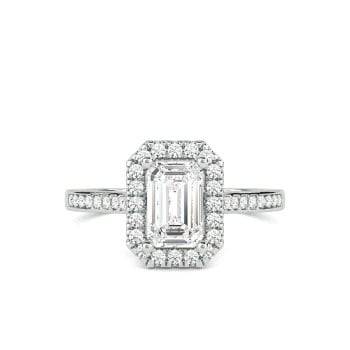 0.50ct VS/E-F Round Natural Diamond Full Eternity Ring