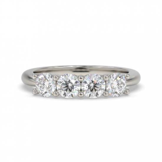 0.45ct Round 4 Stone Diamond Ring
