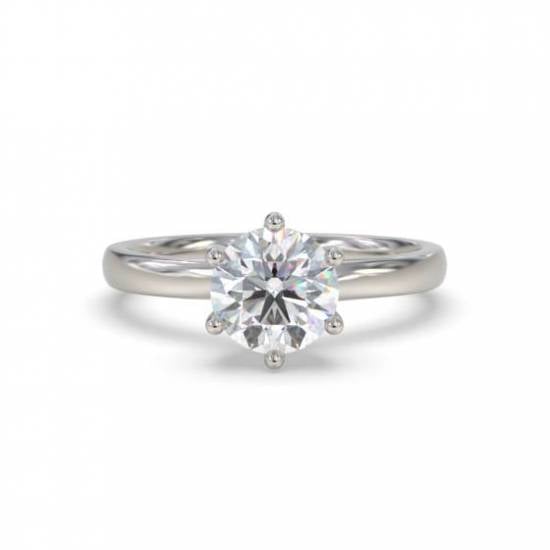 Round Diamond Engagement Ring