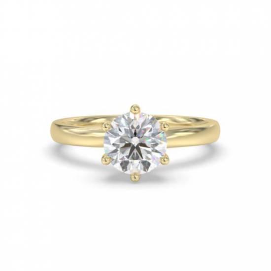 Round Diamond Engagement Ring